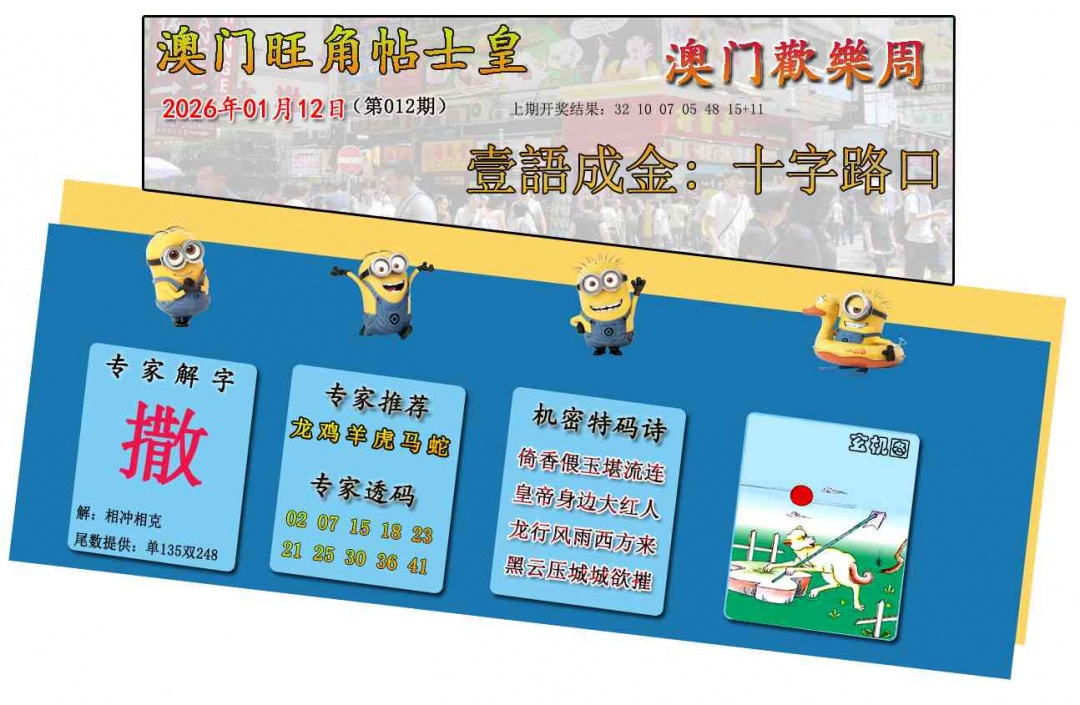 012期旺角贴士皇[图]