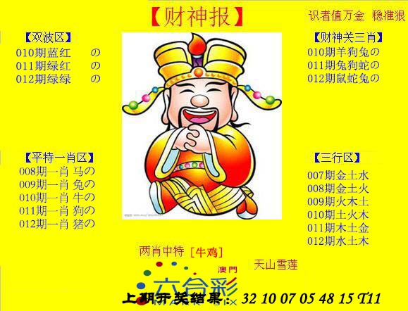 012期黄财神[图]