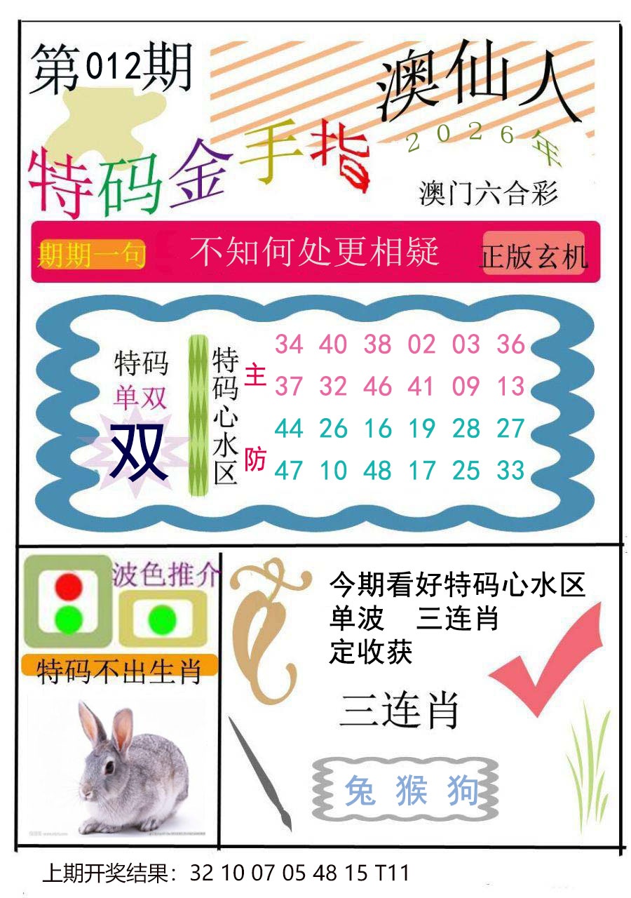 012期特码金手指[图]