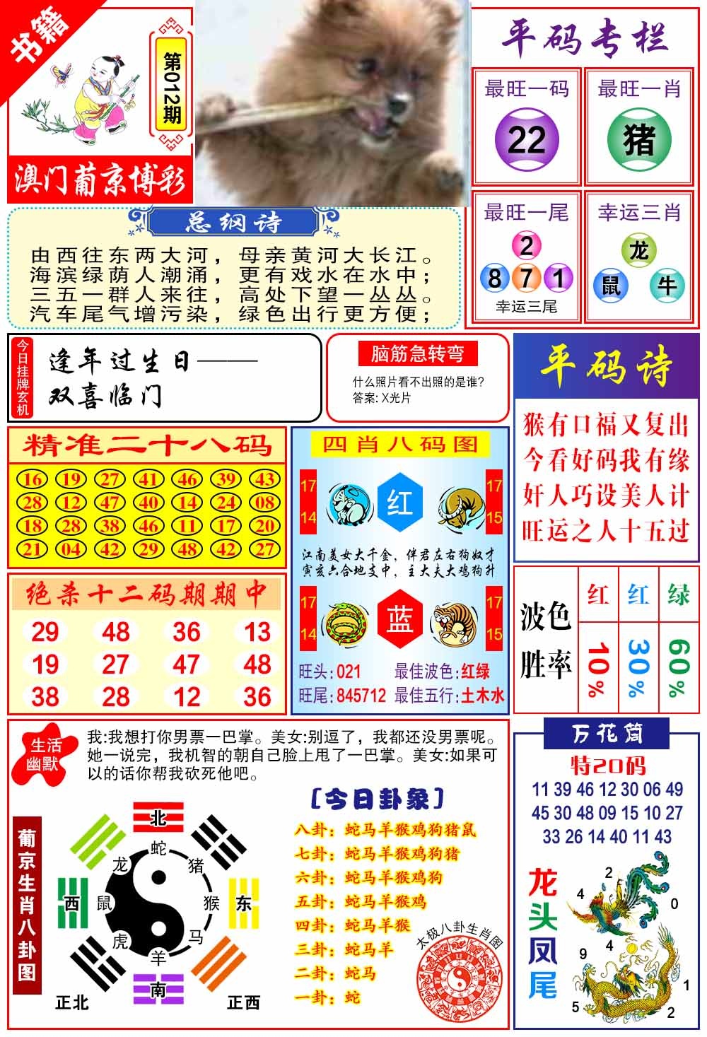 012期澳门万花筒[图]