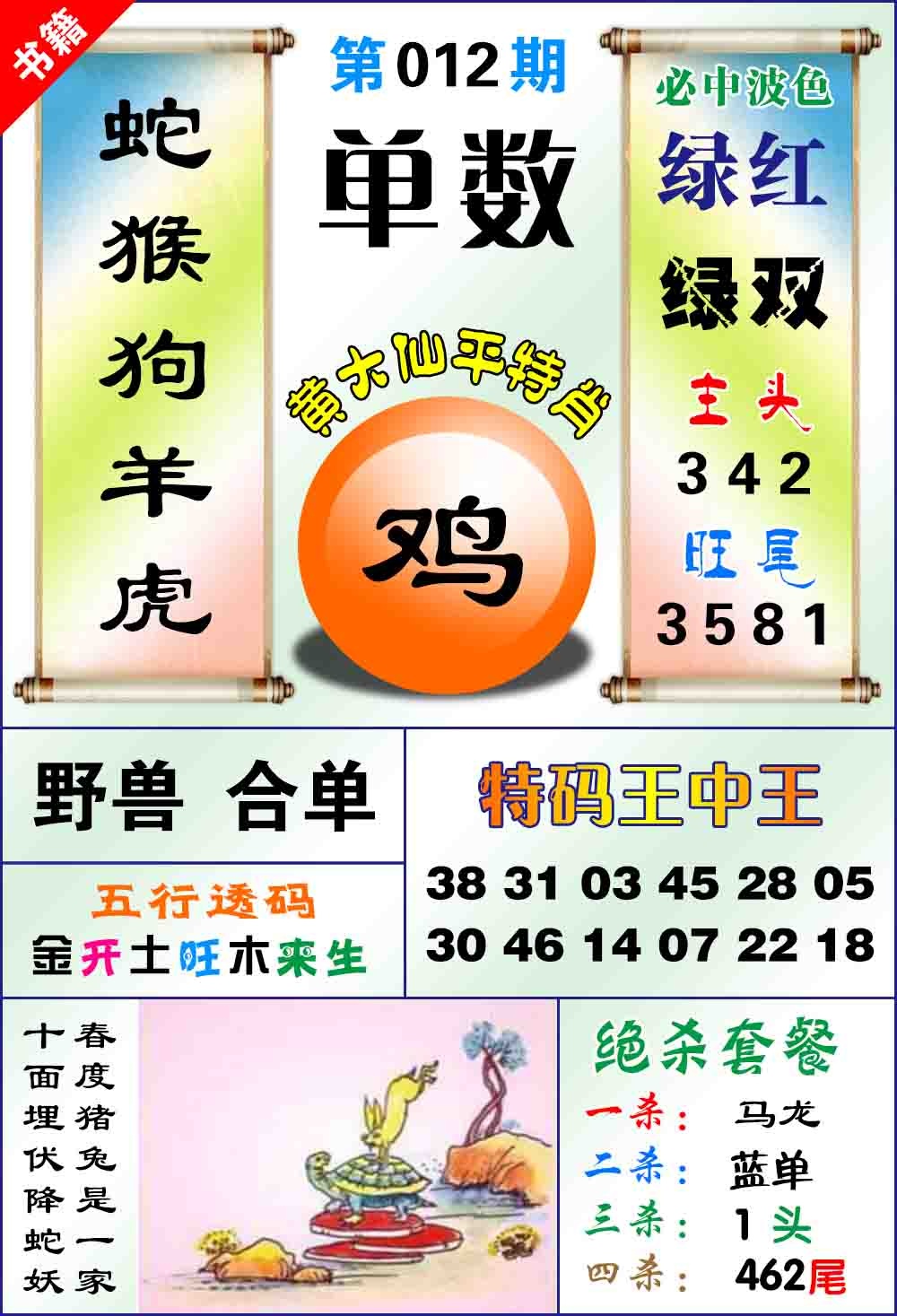 012期澳门平特王中正[图]