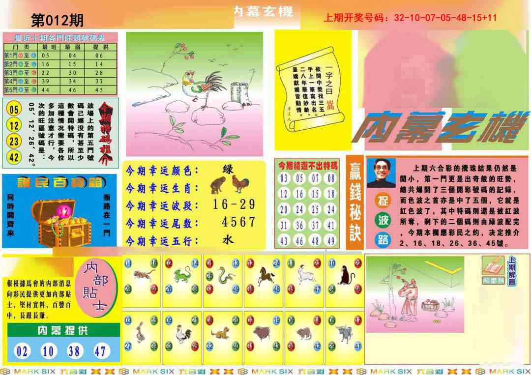 012期九龍内幕A(推荐)[图]