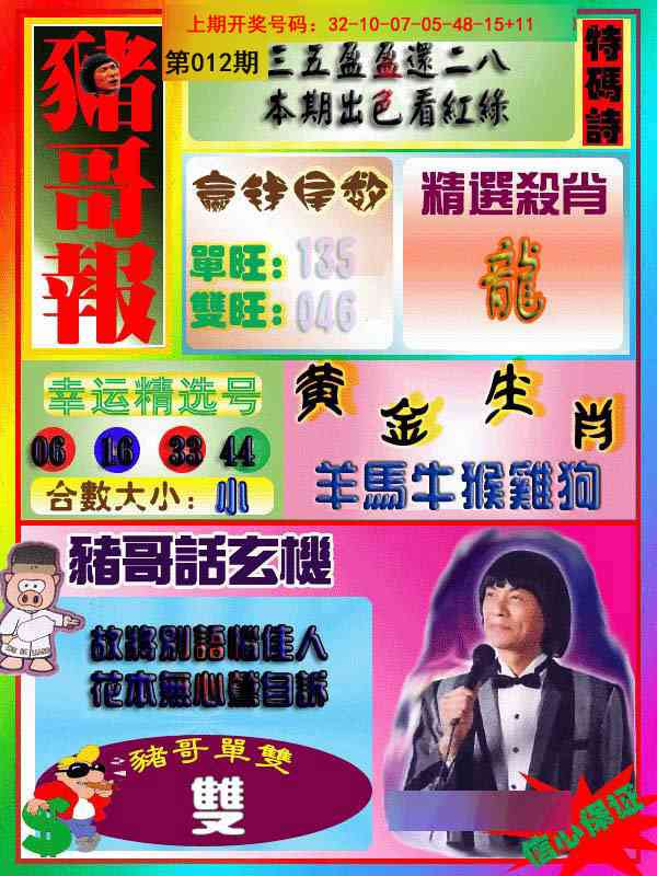 012期猪哥报[图]