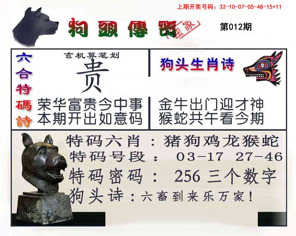 012期狗头传密[图]