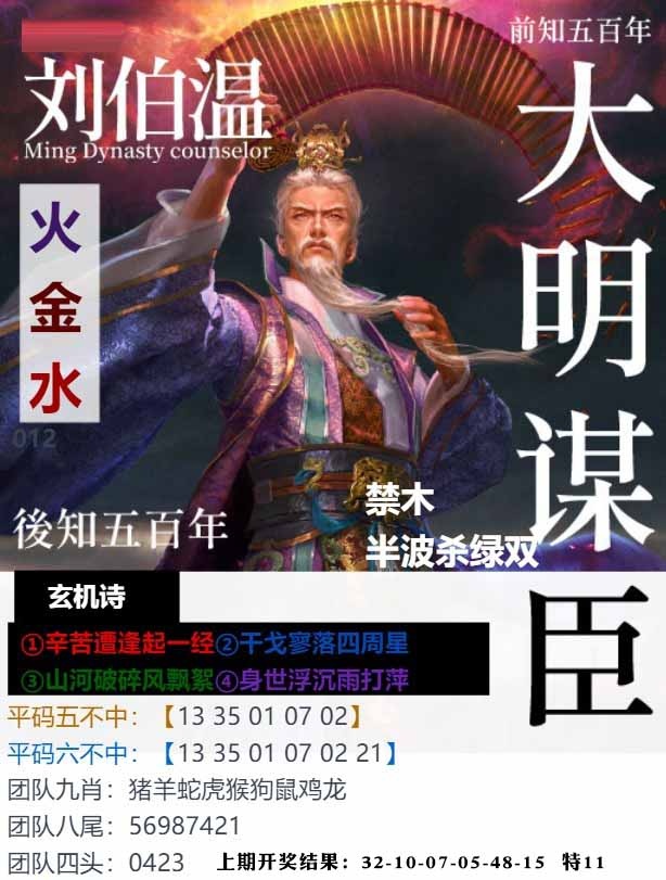 012期大明谋臣[图]