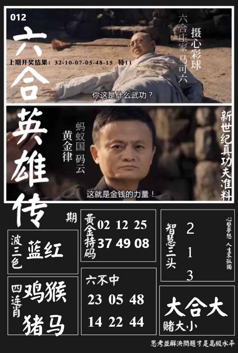 012期六合英雄传[图]